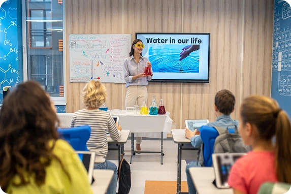 Classroom at HVG